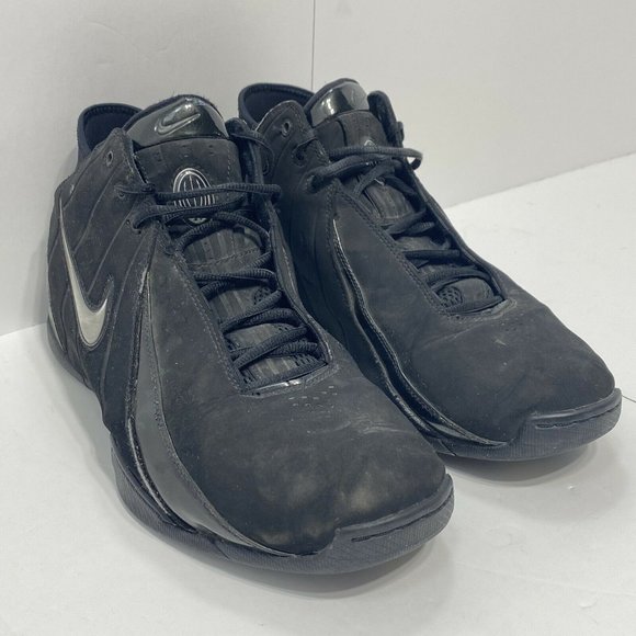 Nike Air Mens Shoe 12 Black Total Max Uptempo Rare 2005 312765-001 - Picture 6 of 11